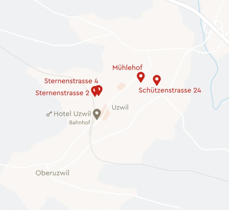 Uze Apartments In Uzwil Und Rorschach Exteriör bild